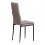 Стул Easy Chair (mod. 24-1) Dark grey (тёмно-серый) HLR24 / чёрный